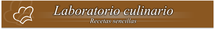 Laboratorio culinario Recetas sencillas
