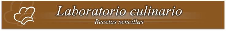 Laboratorio culinario Recetas sencillas
