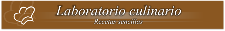 Laboratorio culinario Recetas sencillas